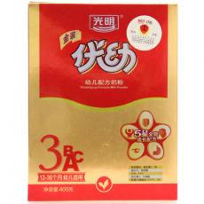 光明奶粉金装优幼3段（盒装）