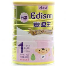 娃哈哈爱迪生睿智睿力1段900g（听装）奶粉