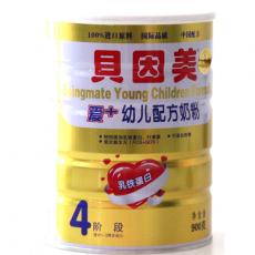 爱＋贝因美奶粉4段（听装）