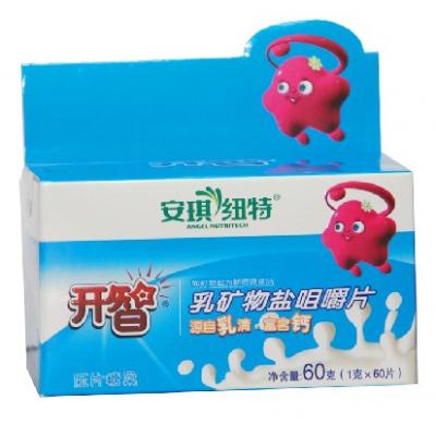 安琪开智乳咀嚼片乳矿物盐60g营养品