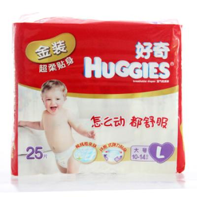 好奇纸尿裤L号25片