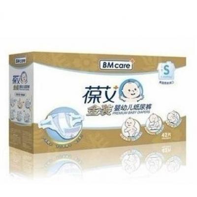 葆艾金装婴幼儿纸尿裤S号42片
