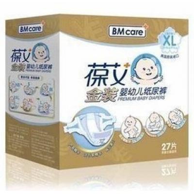 葆艾金装婴幼儿纸尿裤XL号35片