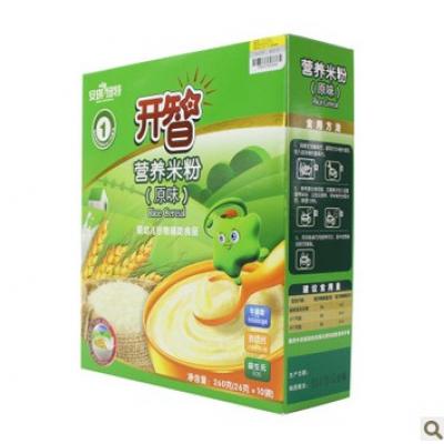 安琪开智营养米粉 原味260g/盒