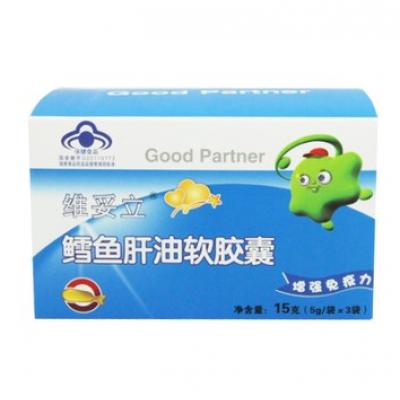 安琪纽特维妥立鳕鱼肝油软胶囊15克/盒