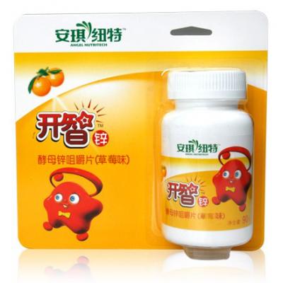 安琪开智酵母锌片剂90p草莓味