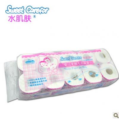 水肌肤婴儿亲肤专用棉爽巾10卷