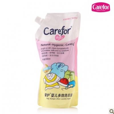 爱护婴儿袋装洗衣液500ml