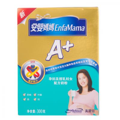 0段 奶粉300g安婴妈妈A+孕妈妈配方牛奶粉