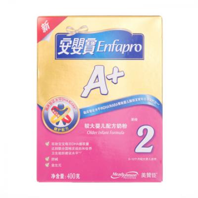 美赞臣2段 奶粉400g安婴宝A+婴儿牛奶粉 6-12个月