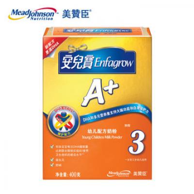 美赞臣3段 奶粉400g安儿宝A+幼儿配方牛奶粉1-3岁