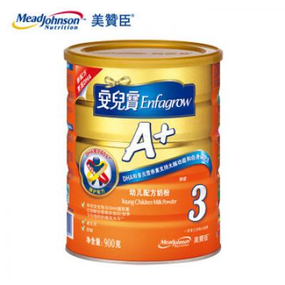 美赞臣3段 奶粉900g安儿宝A+幼儿配方牛奶粉 1-3岁