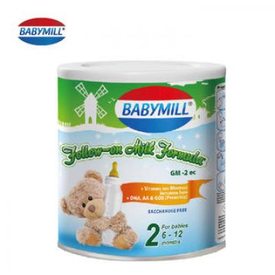 BABYMILL/贝倍妙 婴儿配方奶粉荷兰原罐原装进口2段400g