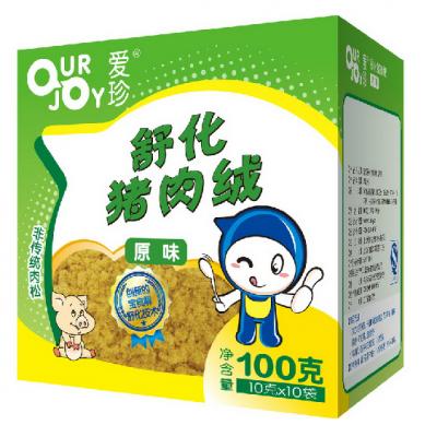 爱珍肉绒 （猪肉）婴儿肉松 宝宝肉绒 开胃肉酥 钙铁锌 拌米粉 面条