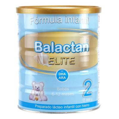 西班牙原装进口奶粉 贝拉可balactan婴儿配方奶粉2段 800克