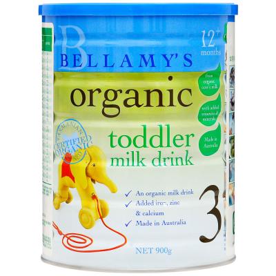 Bellamys贝拉米 澳洲原装进口 有机婴幼儿奶粉3段 900g