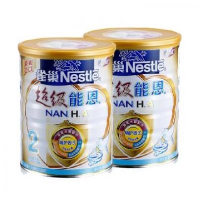 雀巢奶粉超级能恩2段800g
