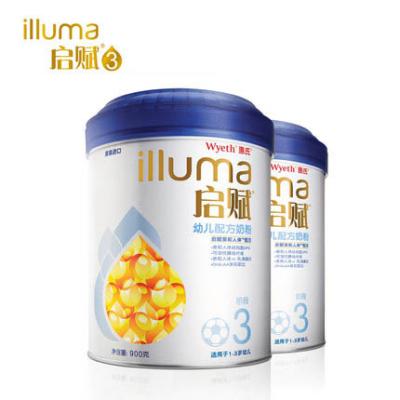 Illuma惠氏启赋3段900g 1-3岁幼儿配方奶粉