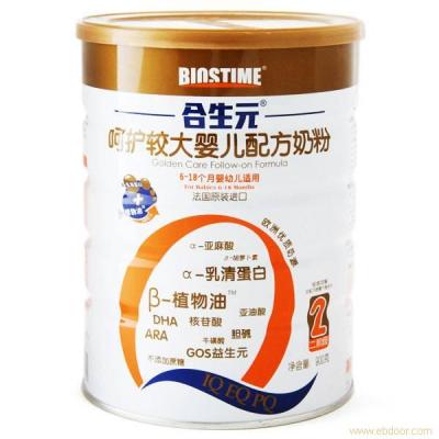 合生元呵护较大婴儿2段配方奶粉 婴儿2阶段奶粉 900g